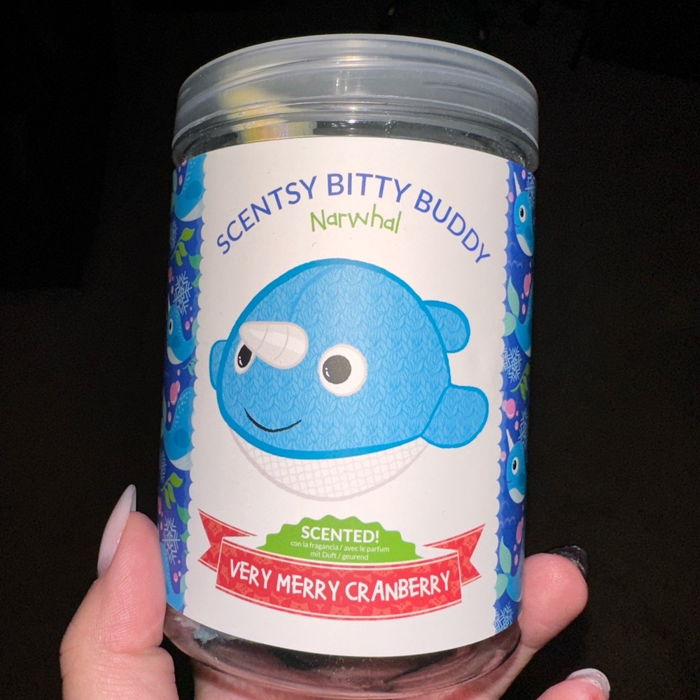 Scentsy Bitty Buddy Narwhal - Blue